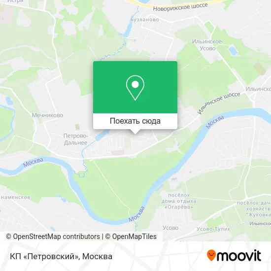 Карта КП «Петровский»