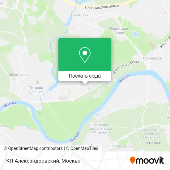 Карта КП Александровский