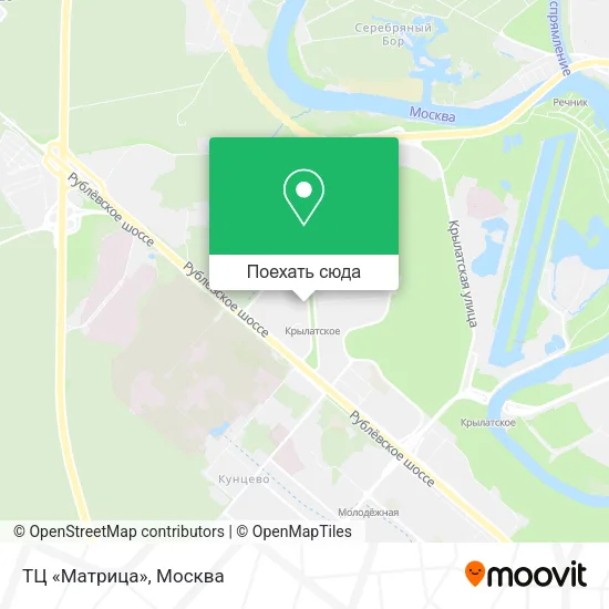 Карта ТЦ «Матрица»