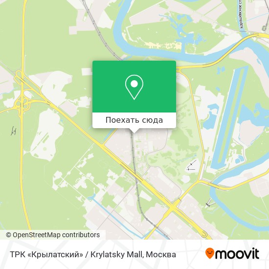 Карта ТРК «Крылатский» / Krylatsky Mall