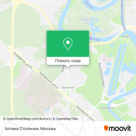 Карта Аптека Столички
