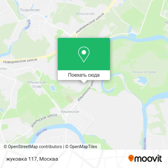 Карта жуковка 117