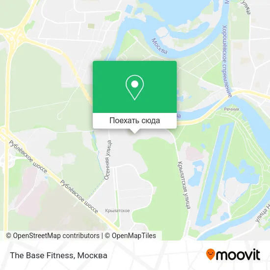 Карта The Base Fitness