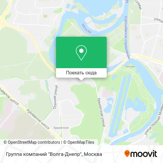 Карта Группа компаний "Волга-Днепр"