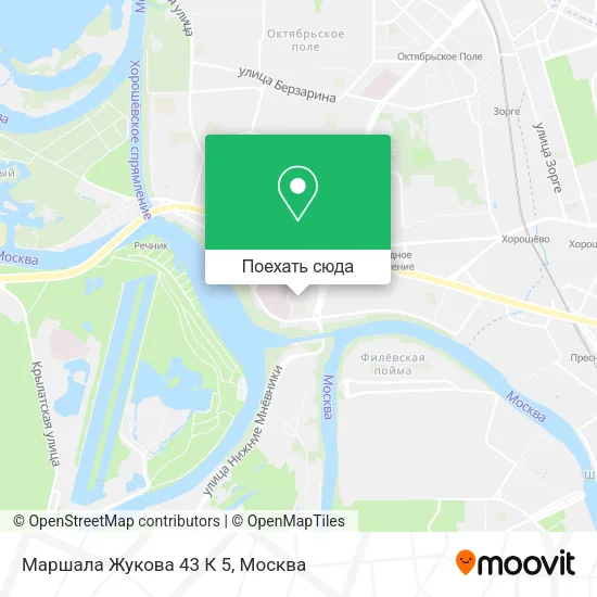 Карта Маршала Жукова 43 К 5