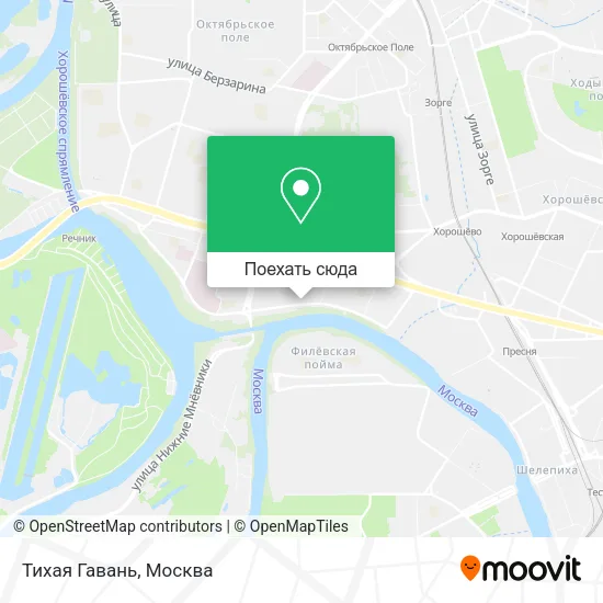 Карта Тихая Гавань
