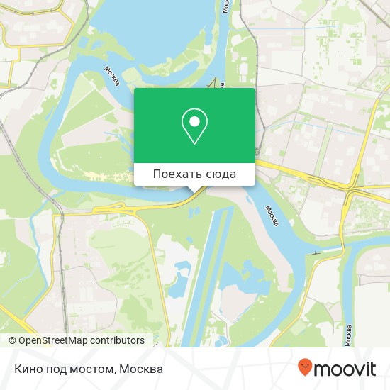 Карта Кино под мостом