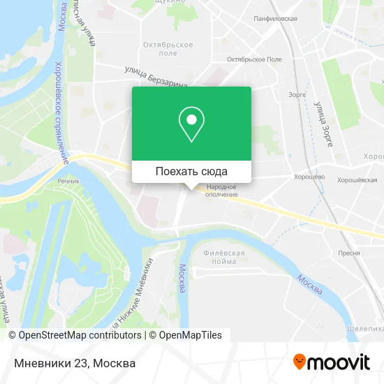 Карта Мневники 23