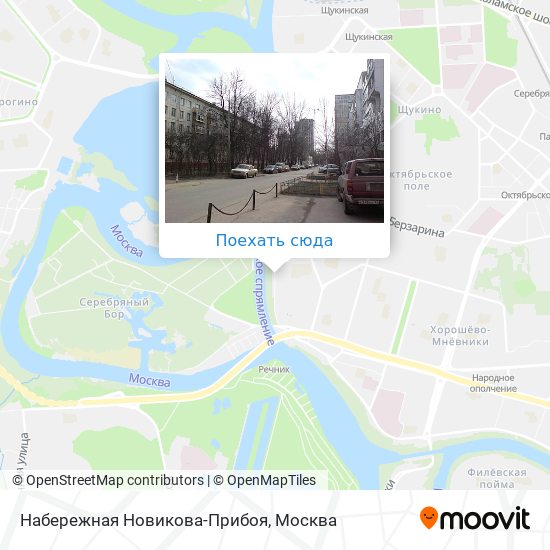 Карта Набережная Новикова-Прибоя