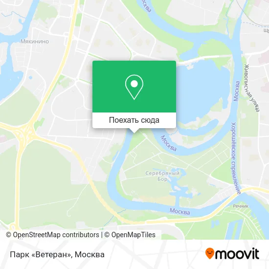Карта Парк «Ветеран»