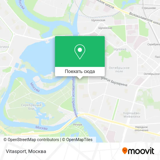Карта Vitasport