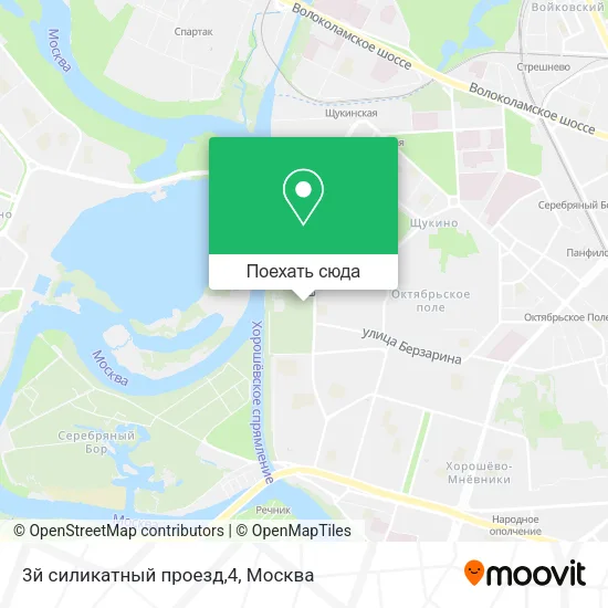 Карта 3й силикатный проезд,4