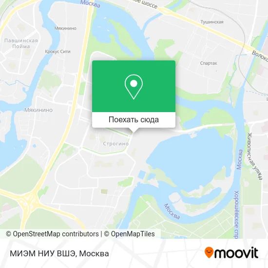 Карта МИЭМ НИУ ВШЭ