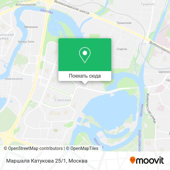 Карта Маршала Катукова 25/1