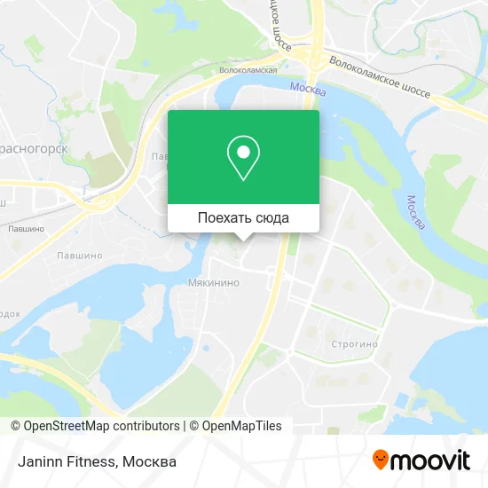 Карта Janinn Fitness