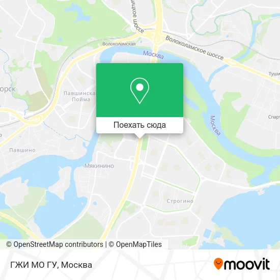 Карта ГЖИ МО ГУ