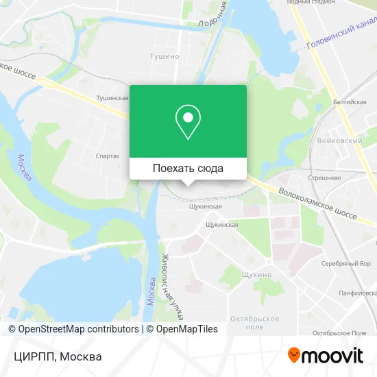 Карта ЦИРПП