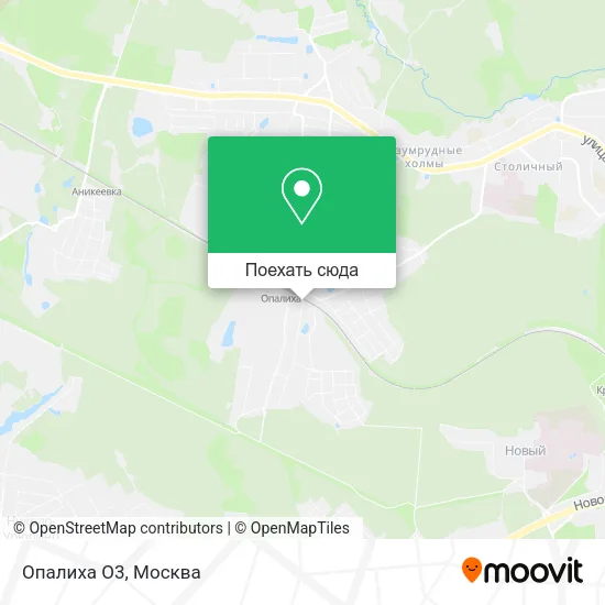 Карта Опалиха О3