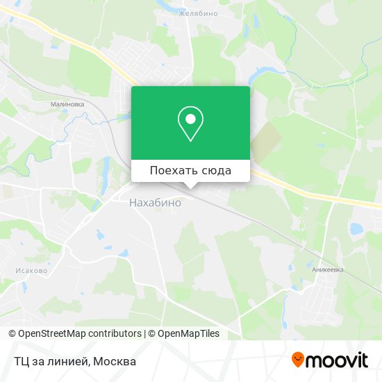 Карта ТЦ за линией