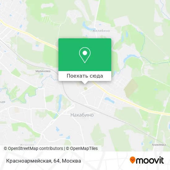Карта Красноармейская, 64