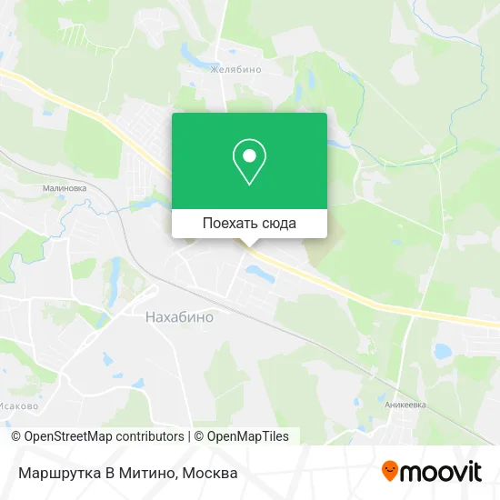 Карта Маршрутка В Митино