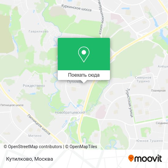 Карта Кутилково