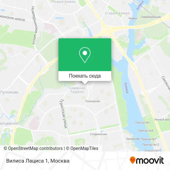 Карта Вилиса Лациса 1