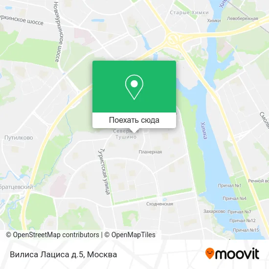 Карта Вилиса Лациса д.5