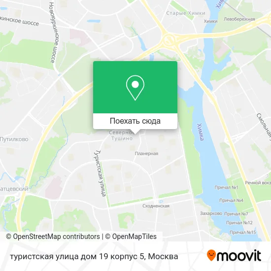 Карта туристская улица дом 19 корпус 5