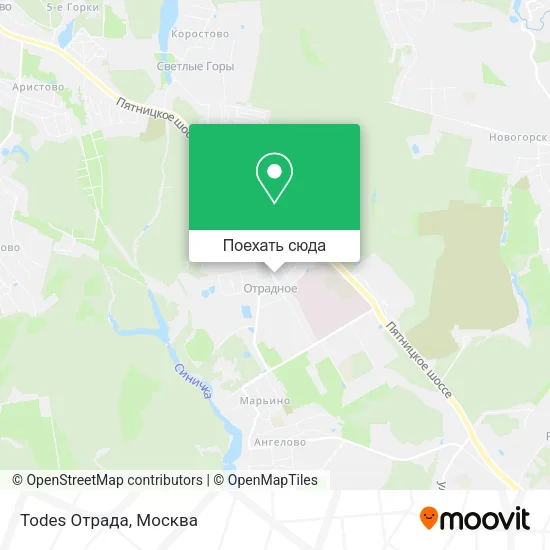 Карта Todes Отрада
