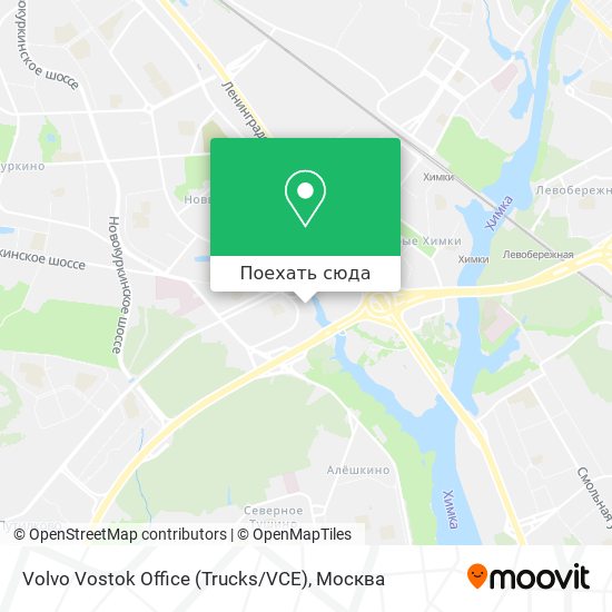 Карта Volvo Vostok Office (Trucks / VCE)