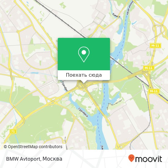 Карта BMW Avtoport