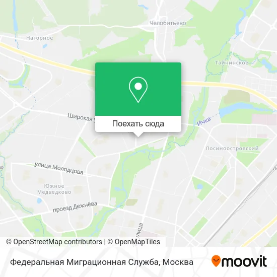 Карта Федеральная Миграционная Служба