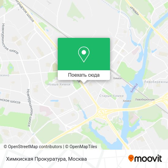 Карта Химкиская Прокуратура