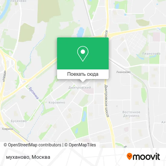 Карта муханово