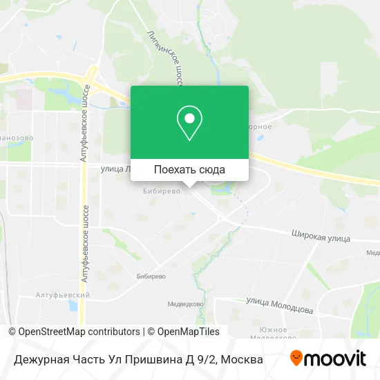 Карта Дежурная Часть Ул Пришвина Д 9 / 2