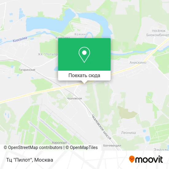 Карта Тц "Пилот"