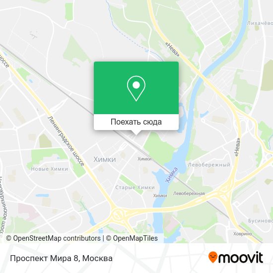 Карта Проспект Мира 8