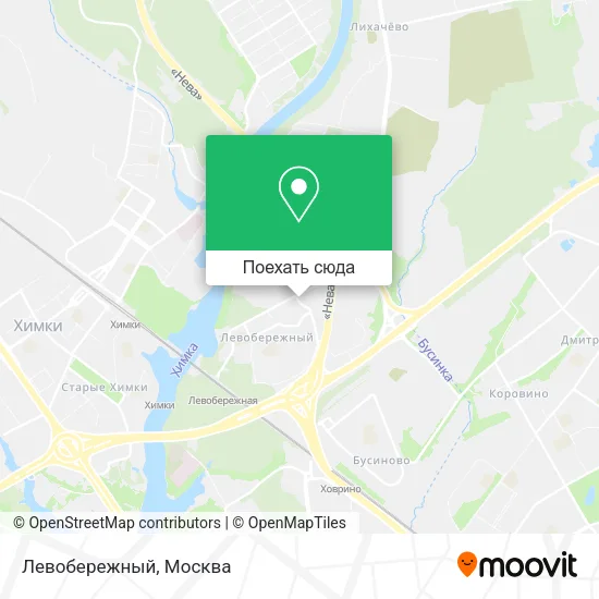 Карта Левобережный