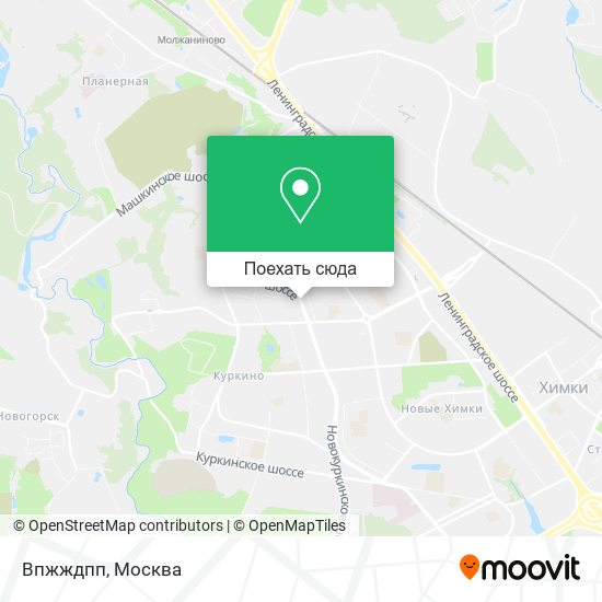 Карта Впжждпп