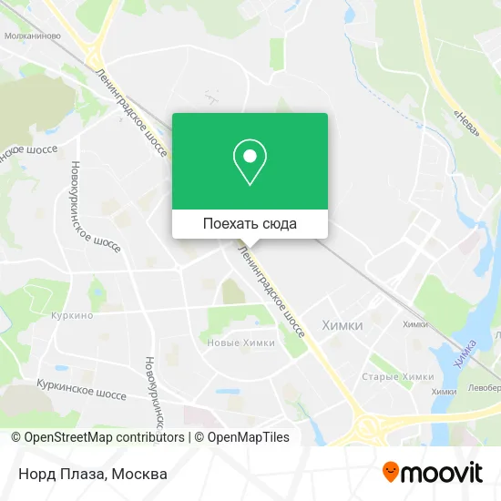 Карта Норд Плаза