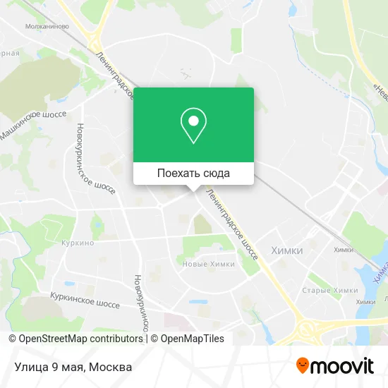 Карта Улица 9 мая