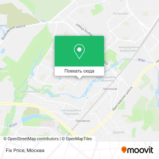 Карта Fix Price