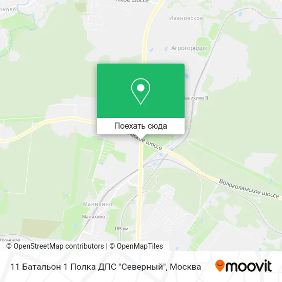 Карта 11 Батальон 1 Полка ДПС "Северный"