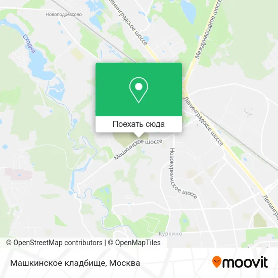 Карта Машкинское кладбище