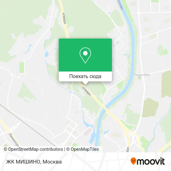 Карта ЖК МИШИНО