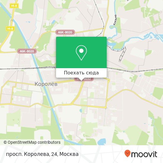 Карта просп. Королева, 24