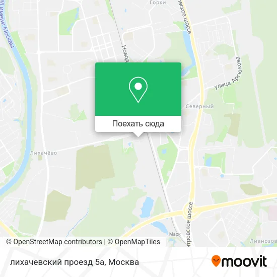 Карта лихачевский проезд 5а