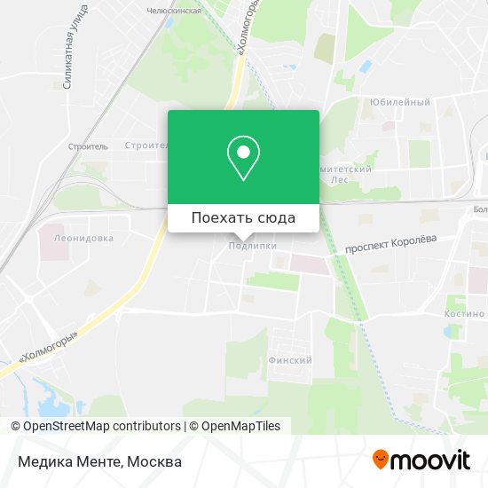 Карта Медика Менте
