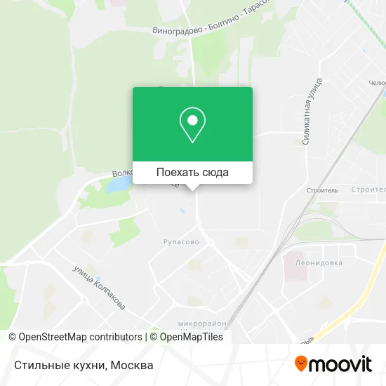 Карта Стильные кухни